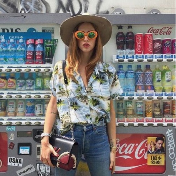 Vintage Tops - Vintage hawaiian shirt